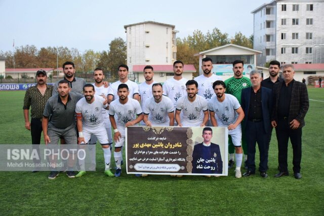 تیم فوتبال شهرداری آستارا ۱۱ امتیازی شد + تصاویر