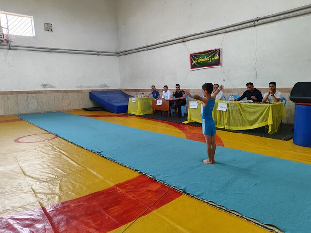 مسابقات چهارجانبه ژیمناستیک به میزبانی تالش برگزار شد