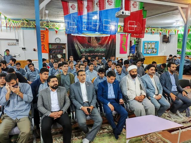 تجمع استکبارستیزی دانشآموزان بندر انزلی برگزار شد