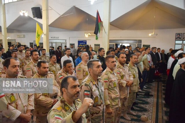 مردم آستارا، روز ۱۳ آبان، فریاد مرگ بر استکبار سر دادند