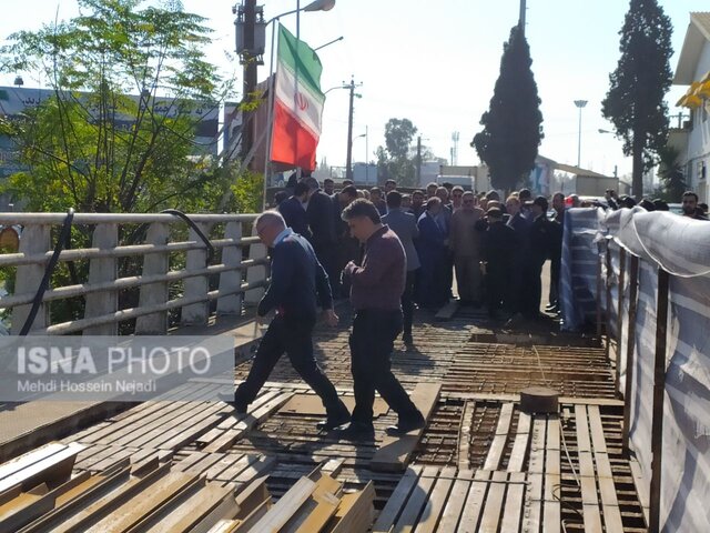 بازدید اعضای کار ویژه مرز شورای تامین گیلان از پروژه های مرزی آستارا + تصاویر