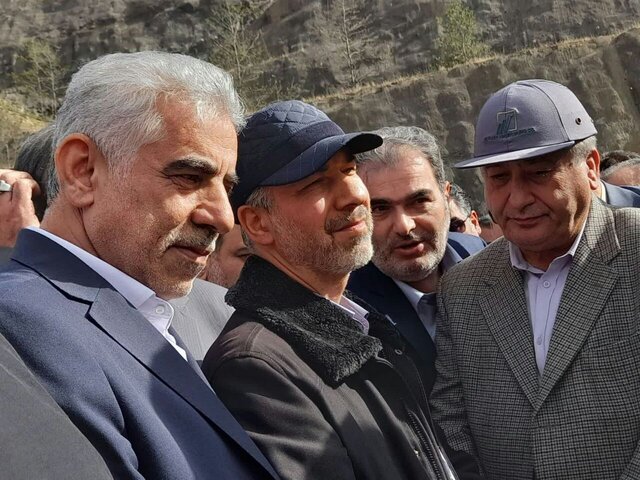 وزیر نیرو از سد پلرود رودسر بازدید کرد +تصاویر