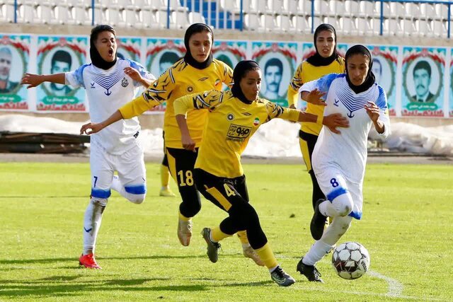 یک بر یک؛ نتیجه فوتبال بانوان ملوان و سپاهان