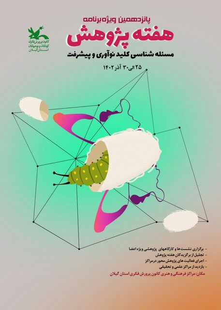 برگزاری هفته پژوهش در کانون پرورش فکری گیلان با محور مسئله شناسی