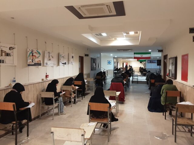 آزمون استخدامی دستگاههای اجرایی توسط جهاددانشگاهی گیلان برگزار شد