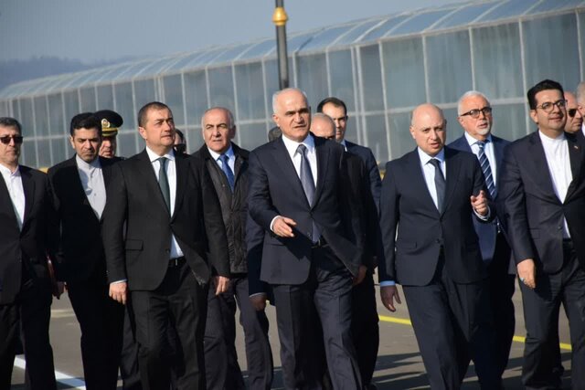 معاون نخست وزیر جمهوری آذربایجان وارد شهرستان آستارا شد