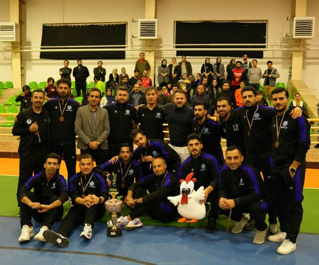 سپید ماکیان به مقام سوم رقابت های فوتسال کارگران کشور رسید