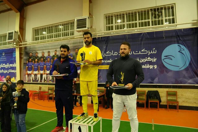 سپید ماکیان به مقام سوم رقابت های فوتسال کارگران کشور رسید