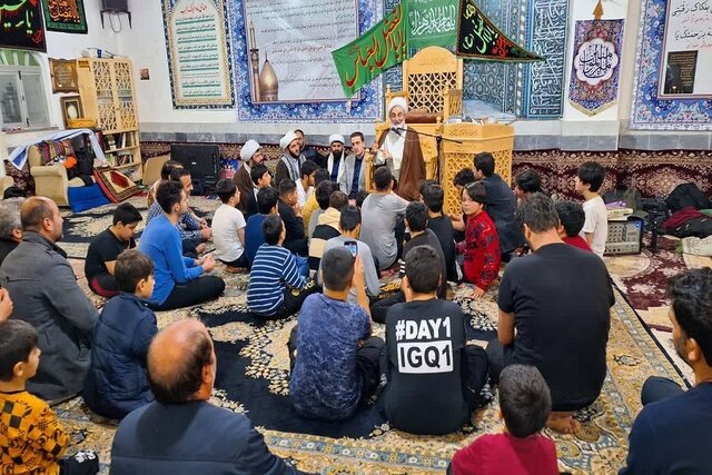 دیدار نماینده ولیفقیه در گیلان با معتکفین رشت + عکس