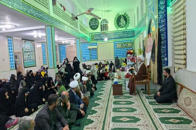 دیدار نماینده ولیفقیه در گیلان با معتکفین رشت + عکس