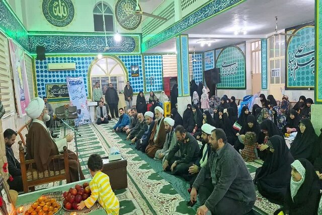 دیدار نماینده ولیفقیه در گیلان با معتکفین رشت + عکس