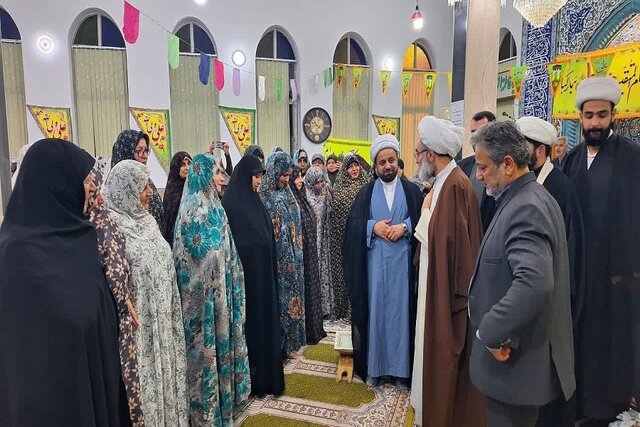 دیدار نماینده ولیفقیه در گیلان با معتکفین رشت + عکس