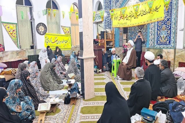 دیدار نماینده ولیفقیه در گیلان با معتکفین رشت + عکس