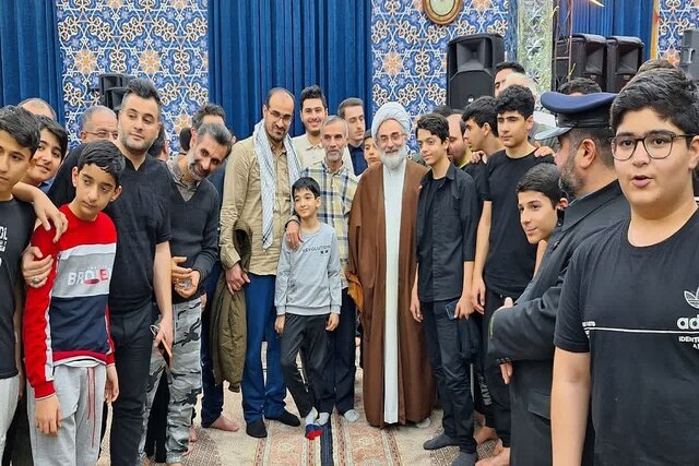 دیدار نماینده ولیفقیه در گیلان با معتکفین رشت + عکس