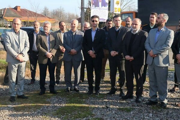 افتتاح پروژه آبرسانی به ۲ روستای شهرستان رشت