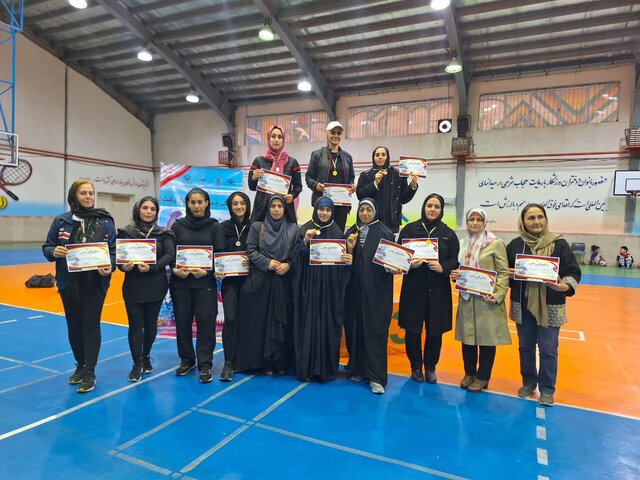 برترینهای مسابقات آمادگی جسمانی بانوان محلات رشت مشخص شدند