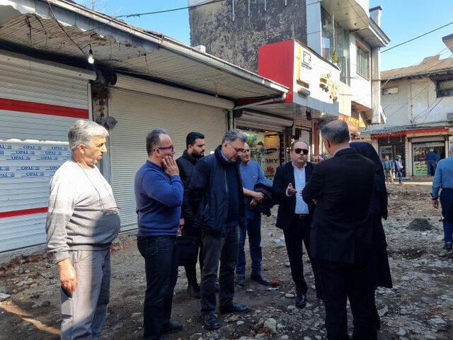 سنگفرش گذر خوراک رشت و پروژه کلانی که ادامه مییابد