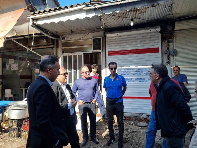 سنگفرش گذر خوراک رشت و پروژه کلانی که ادامه مییابد