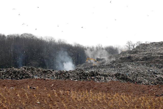 کاشت گیاهان سازگار در ۱۰۰۰۰ مترمربع از دفنگاه سراوان رشت