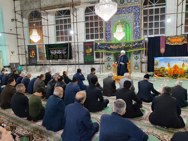 شب زنده داری مردم تالش در شب بیست و یک رمضان