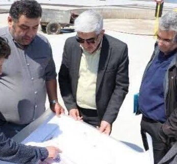 بازدید مشاور وزیر راه و شهرسازی از پروژه ریلی رشت - کاسپین