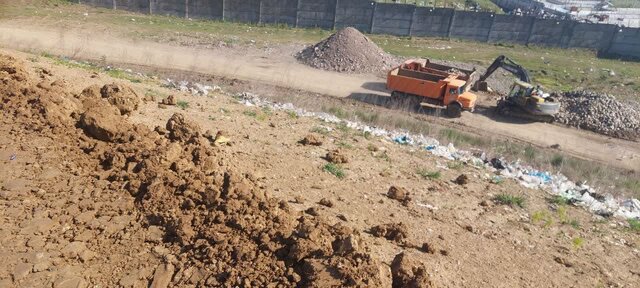 پیگیری محیط زیست لاهیجان در ساماندهی لندفیل زباله تموشل