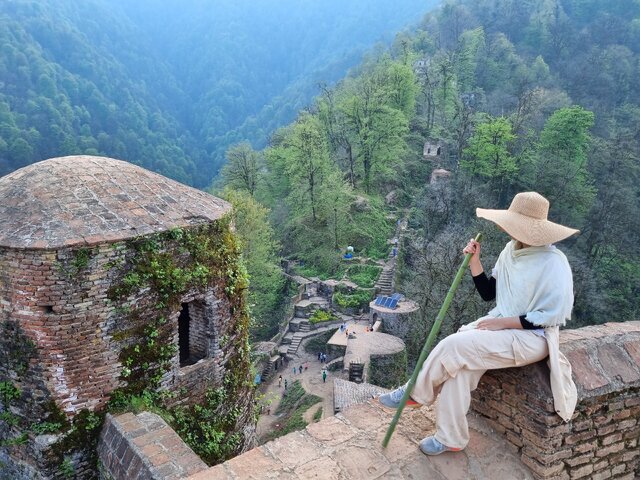 دژ عظیم «قله روخون»، یادگاری بهجامانده در شکاف کوهها