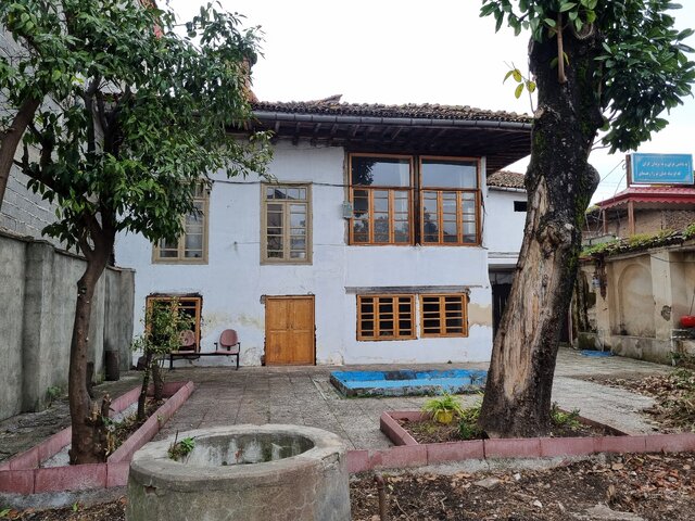 بنایی به جامانده در محلهای که سفیدرود از آن میگذشت