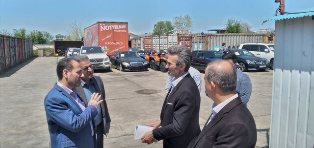 بررسی پروندهها و کالاهای موجود در انبار مرکزی اموال تملیکی گیلان