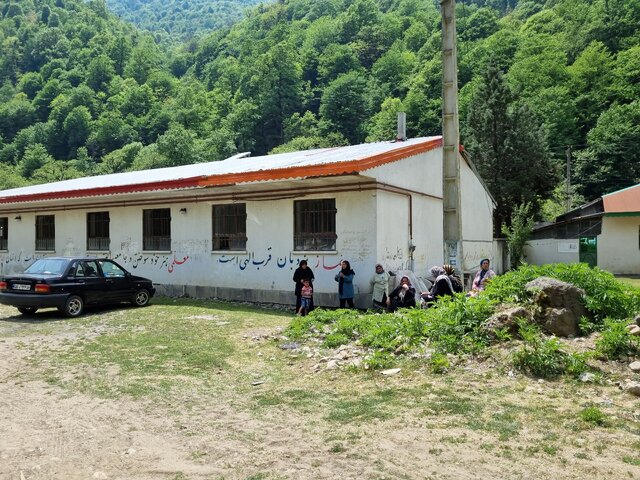 دبستان شهر تاریخی ماسوله با کمتر از ۱۰ دانش آموز