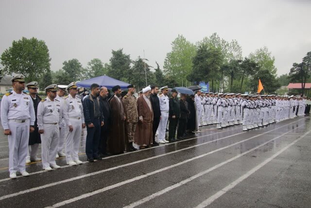 شهید کاروان به گیلان بازگشت/ مراسم وداع زیر باران