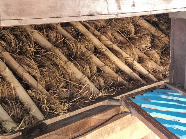 نمونهای از معماری خانههای «دارفلکی» در رشت