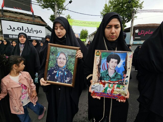 پیکر شهید گیلانی تازه شناسایی شده در رودسر تدفین شد