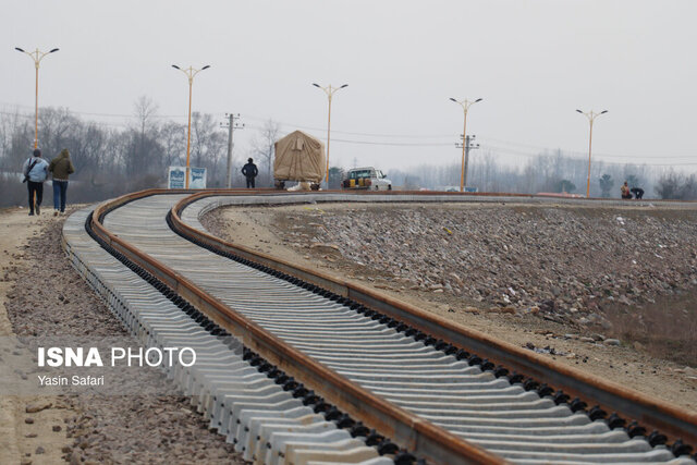 راه آهن رشت - کاسپین فردا افتتاح میشود