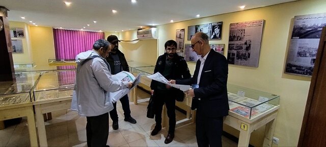 تورق تاریخ در «موزه مطبوعات رشت»