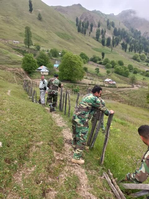 رفع تصرف بیش از یک هکتار از اراضی ملی منطقه حفاظت شده در تالش