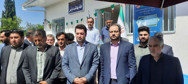 افتتاح خانه بهداشت روستایی در تالش