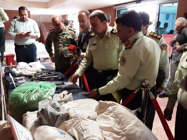 کشف حدود ۲ تن مواد مخدر در گیلان/ انهدام ۶ باند مواد مخدر