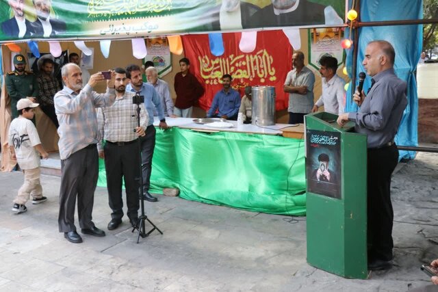 خیمه خدمت در منجیل دایر شد