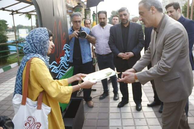 رویداد خط نگارههای عاشورایی شهرداری لاهیجان برگزار شد