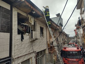 انفجار منزل مسکونی در رشت یک مصدوم برجای گذاشت