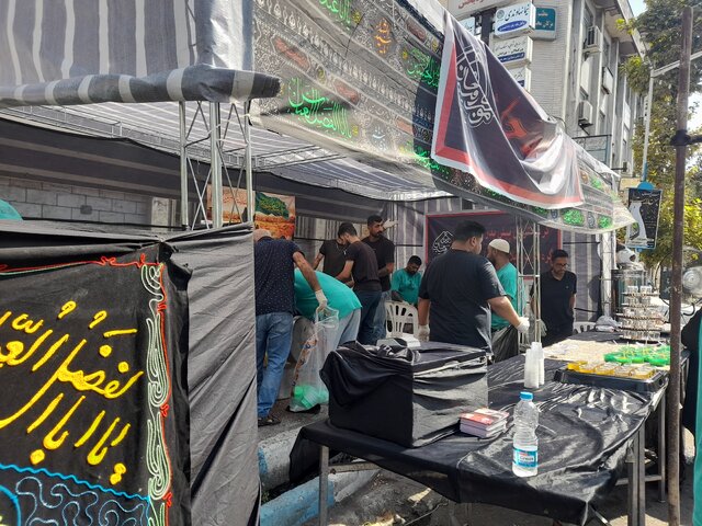 پیادهروی نمادین اربعین در شهر ساحلی بندرانزلی برگزار شد