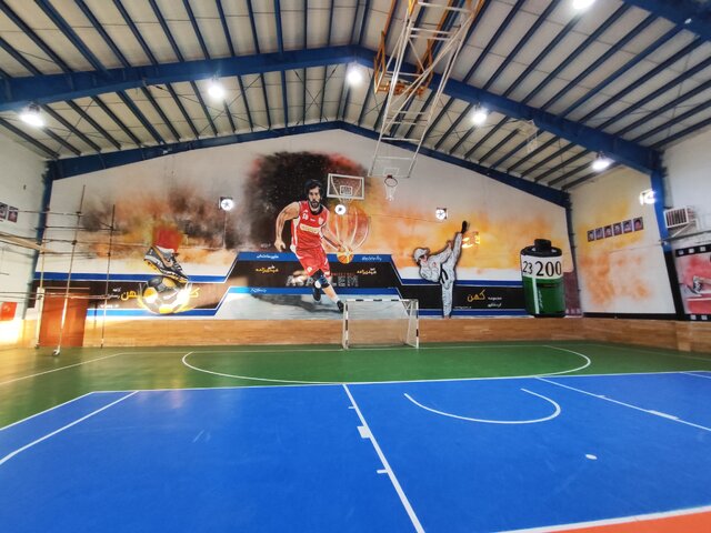 بهرهبرداری از سالن ورزشی بازسازی و تجهیز شده شهید نعمت زاده اسالم