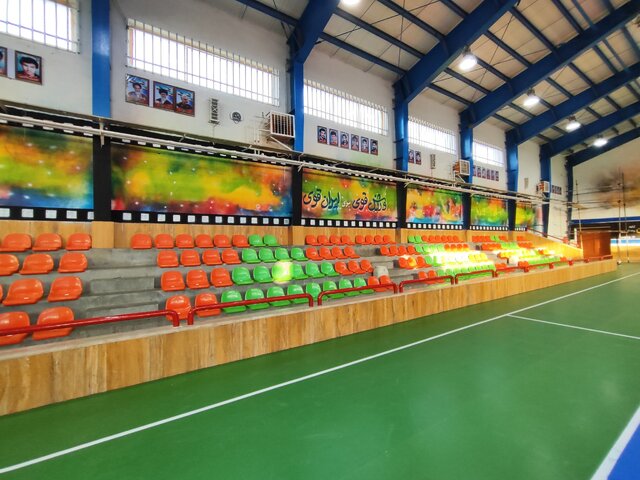 بهرهبرداری از سالن ورزشی بازسازی و تجهیز شده شهید نعمت زاده اسالم