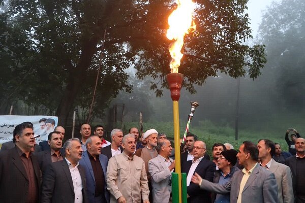 روستاهای بالادست شهرستان املش گازرسانی شد