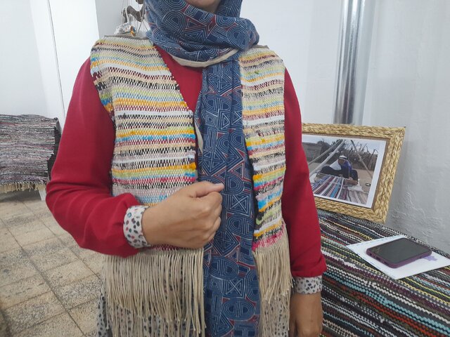 اولین نمایشگاه پلاسبافی در بندرانزلی برگزار شد