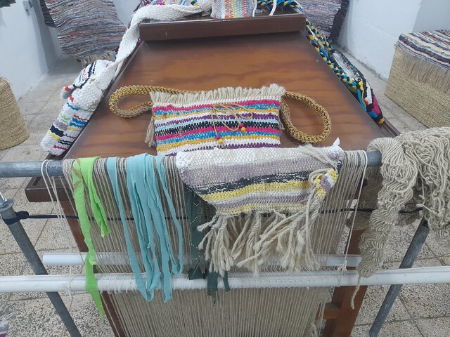 اولین نمایشگاه پلاسبافی در بندرانزلی برگزار شد