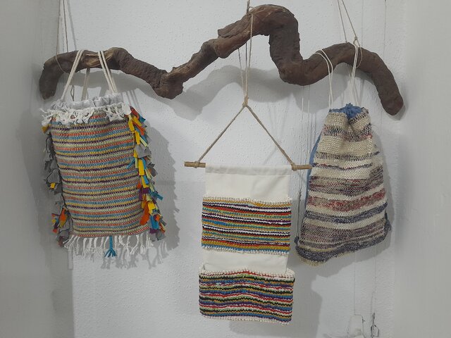 اولین نمایشگاه پلاسبافی در بندرانزلی برگزار شد