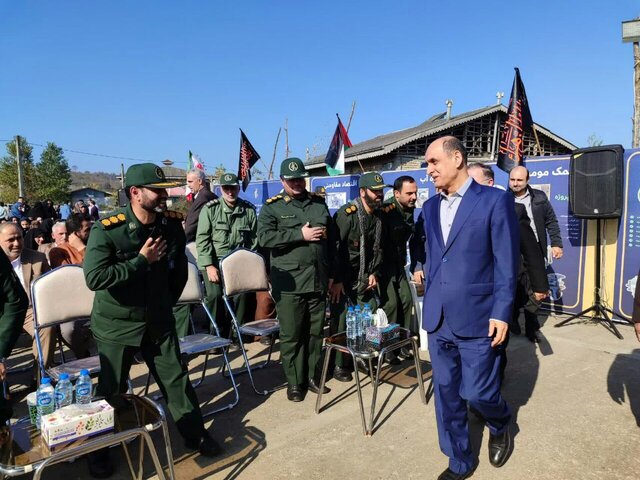 پروژه های عام المنفعه بسیج گیلان افتتاح شد