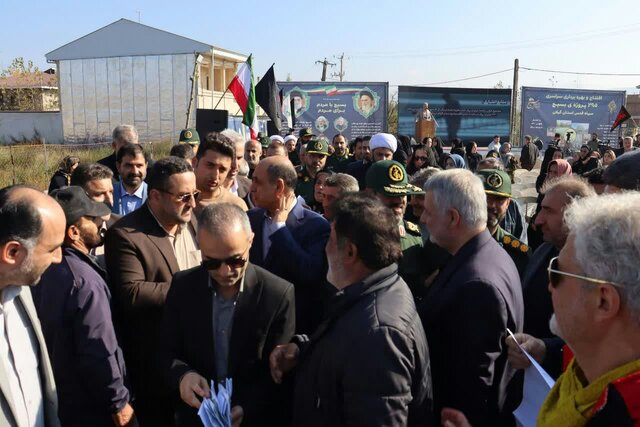 پروژه های عام المنفعه بسیج گیلان افتتاح شد